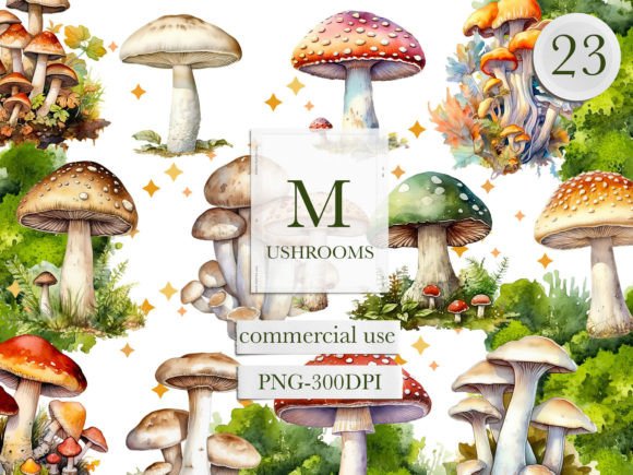 Enchant Your Designs with Magic Mushroom Fairy Ring PNGs