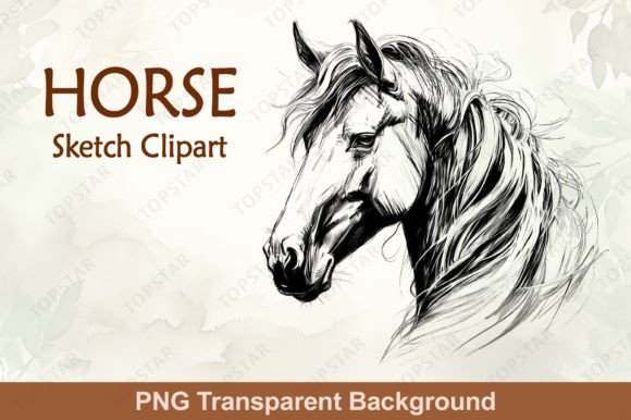 Horse Sublimation Clipart Head Design: A Designer's Asset