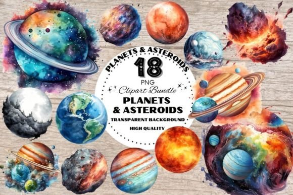 Planets & Asteroids: Crafting Celestial Design